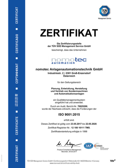 Zertifikat